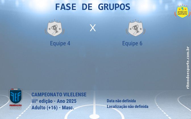 Resultado da partida